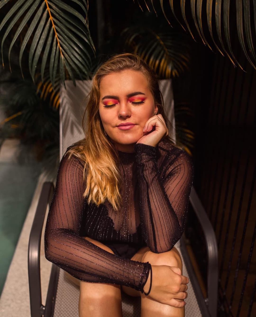 Portrait professionnel pour une maquilleuse